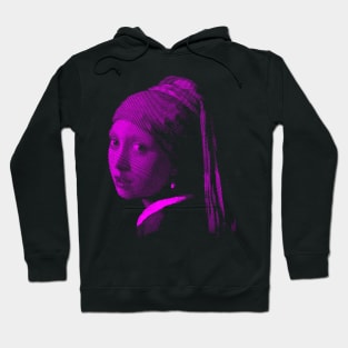 The Pearl Earring Girl By Circles Hoodie